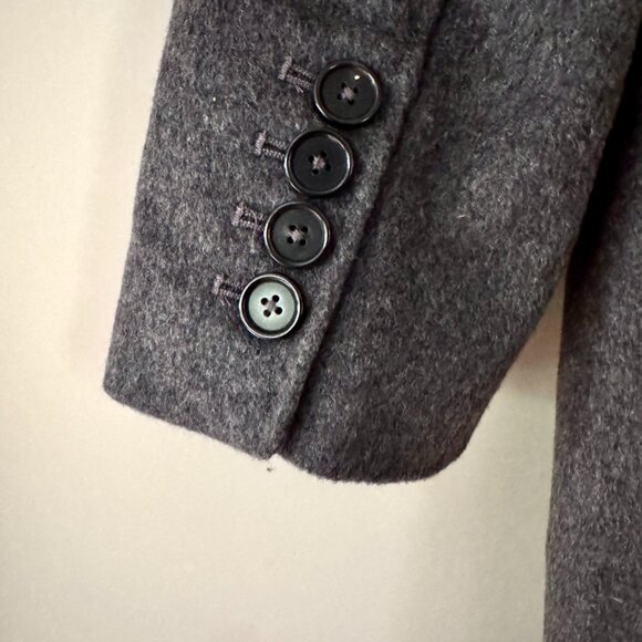 Double-Breasted Coat • Gray • Quince • WM - Picture 7 of 11